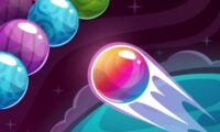 Bubble Shooter Colored Planets