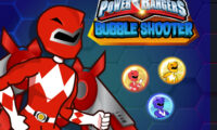 Power Rangers Bubble Shoot Puzzle